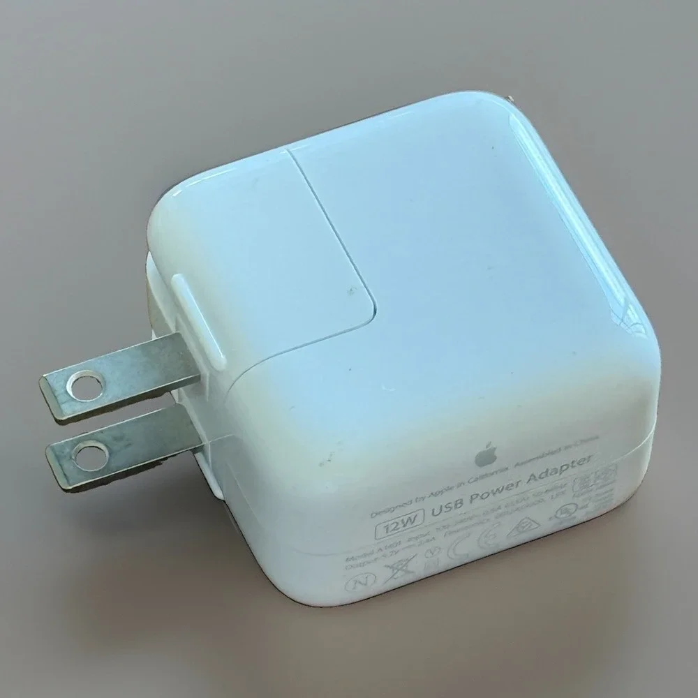 OEM Genuine Apple 12W 2.4A Power Adapter USB Charger For iPhone iPad iPod A1401